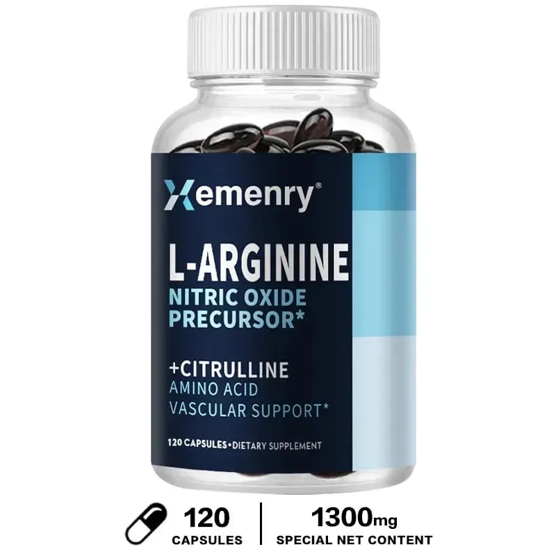 L-Arginine - Nitric Oxide Supplements - Boost Endurance & Strength Promote Muscle Growth Improve Performance — image 9