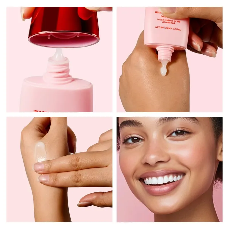 Ultimate Setting Powder Travel Size Set Blur Magnet Primer Setting Spray Base Blur Balm Waterproof Long-lasting Makeup Set