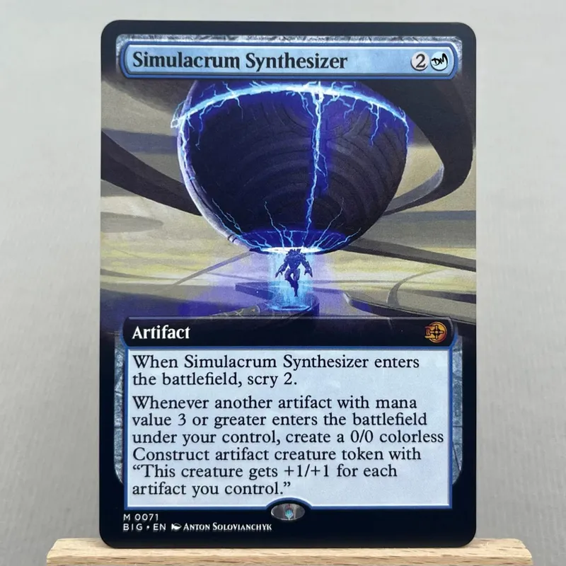 BIG MH3 OTJ OTP HOLO7-Ⅰ01 TCG Cards Proxys Simulacrum Synthesizer and Power Vaultborn the Tyrant Ulamog — image 18
