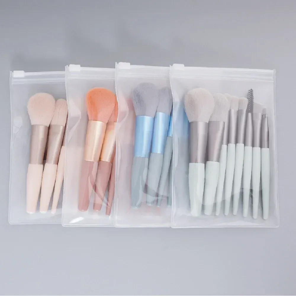 8Pcs Makeup Brush Set Soft Fluffy Professional Cosmetic Foundation Powder Eyeshadow Kabuki Blending Make Up Brushes Beauty Tools