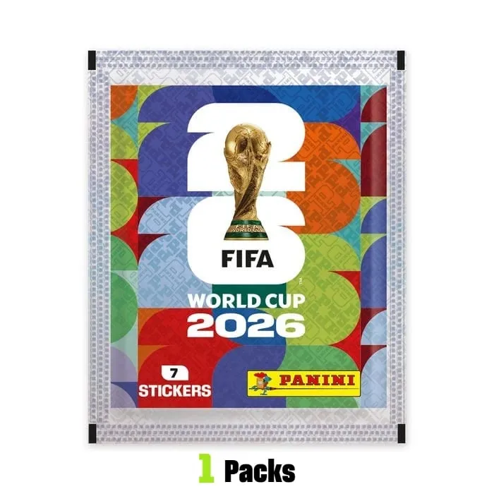 2026 FIFA World Cup Panini Samlerklistermærkesæt med matchende album 50 pakker 7 klistermærker hver i alt 350 til sportsfans — image 11