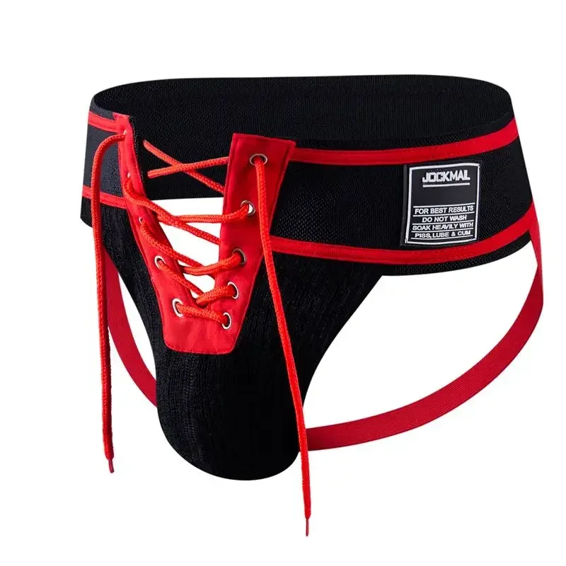 Jockmail Sexy Men Underwear Briefs Jockstrap Bare Buttocks Panties Gay Male Panties Shorts Bulging Bag Soft Underpants Cueca — image 46
