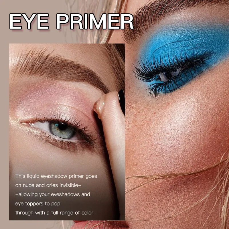 ล็อคอินบิวตี้อายแชโดว์ไพรเมอร์ Long Lasting Smudge Proof Brighten Eye Color Smooth Base Invisible Eye Makeup Primer — image 5