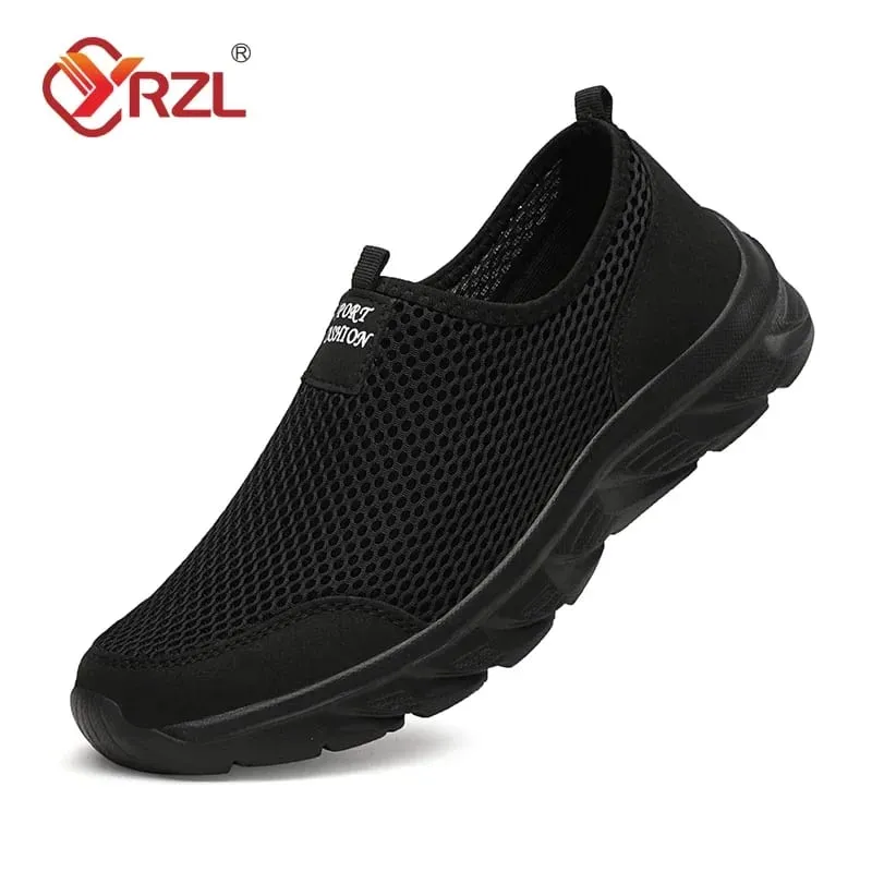 Men's Sneakers Lightweight Breathable Air Mesh Casual Running Shoes Non Slip Comfortable Slip on Sneakers for Men — image 4