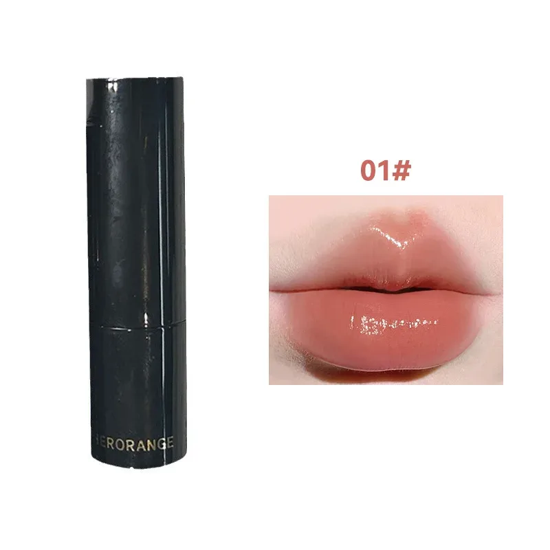 Lipstick Red Brown Lipstick Waterproof Moisturizing Mirror Lipstick Lip Gloss Natural Long-Lasting Makeup Valentine's Day Gift — image 8