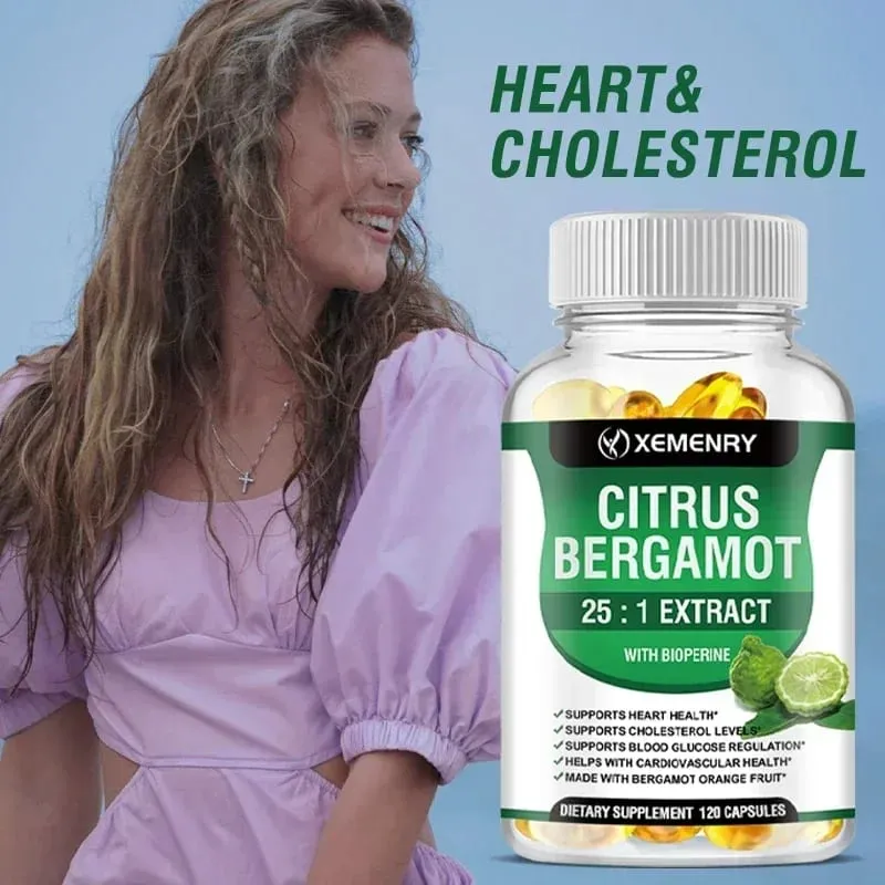 Citrus Bergamot Capsules - Heart & Cardiovascular Health Immune Support Antioxidant Helps with Overall Health — image 5
