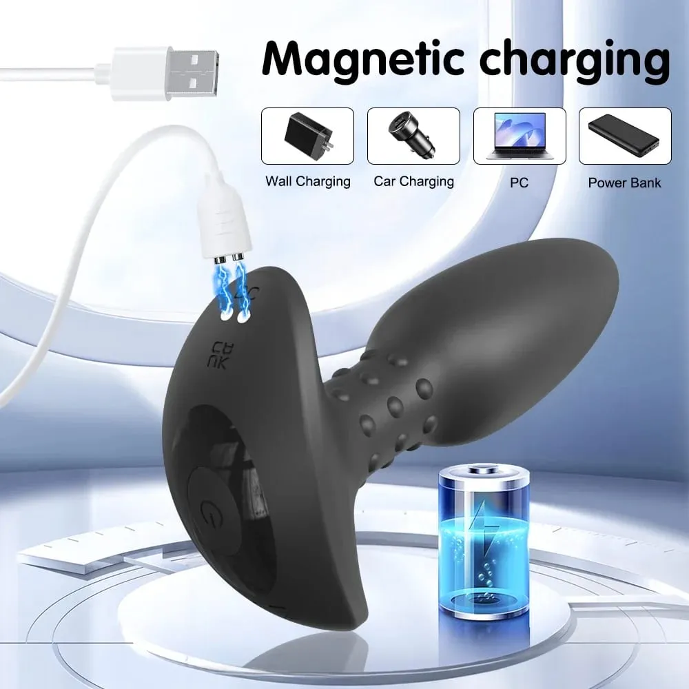 APP Control Rotation Butt Plug Anal Vibrator for Men Women 360° Wiggle Prostate Massager Anal Plug for Gay Sex Toy for Men — image 5