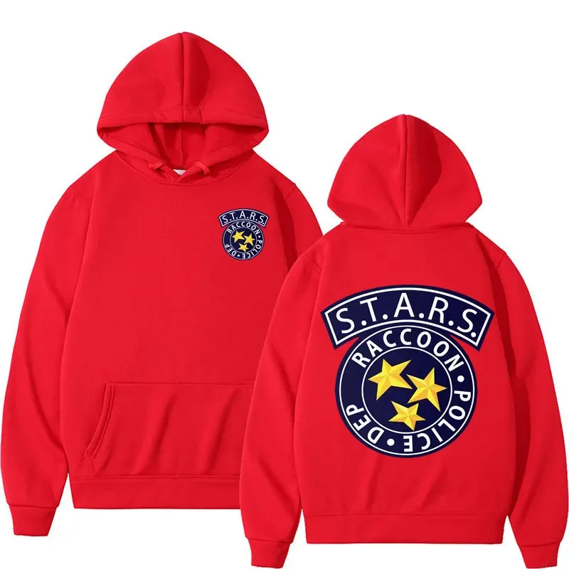 Limited Resident Evil Logo Graphic Hoodies Men's Harajuku Y2k Long Sleeve Sweatshirts Male Fashion Cool Casual Hoodie Streetwear — image 7