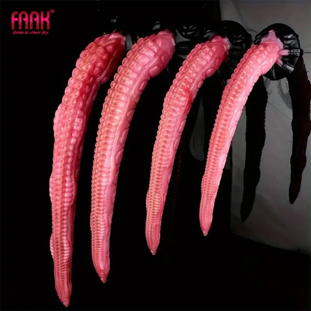 65cm Long Butt Plug With Suction Cup S M L XL XXL Fantasy Octopus Leg Dildo Anal Beads 5 Sizes Sex Toys For Women Man — image 1