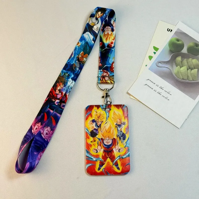 Dragon Ball Credential Holder Japanese Anime Lanyards for Key Neck Strap For Card Badge Gym Keychain Keyring Accessories Gifts — image 27