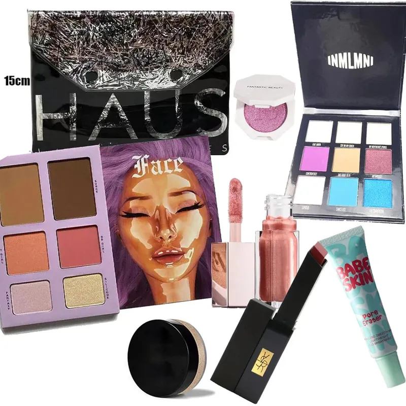 Brand MakeUp Sets Lucky Surprise Bag vegan Make up Cosmetics Kit Eyeshadow LipStick Eyebrow Eyeliner highlighter Sent Randomly — image 5