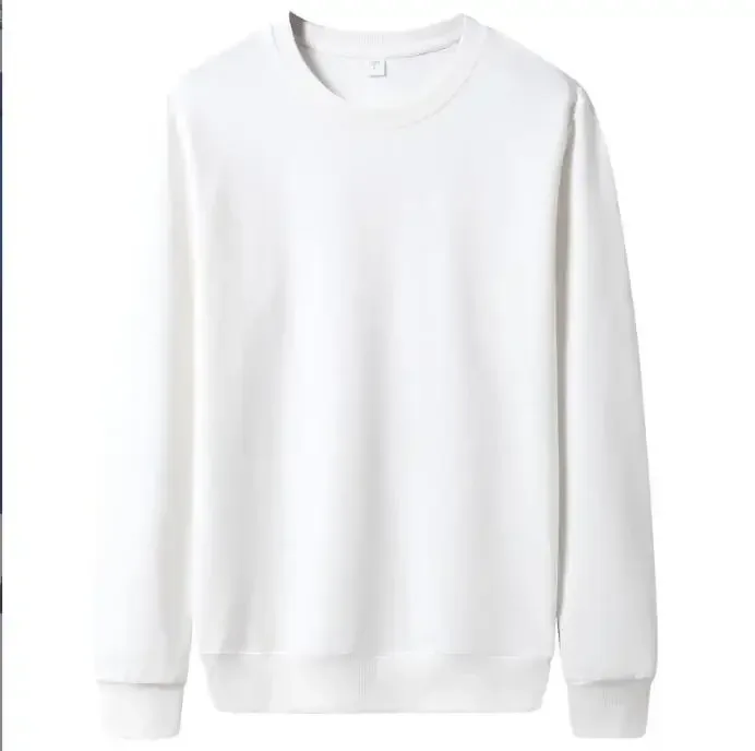 Hoodie Warna Solid Tipis Modis Pria Ideal untuk Pakaian Jalanan Pullover Kasual Musim Gugur