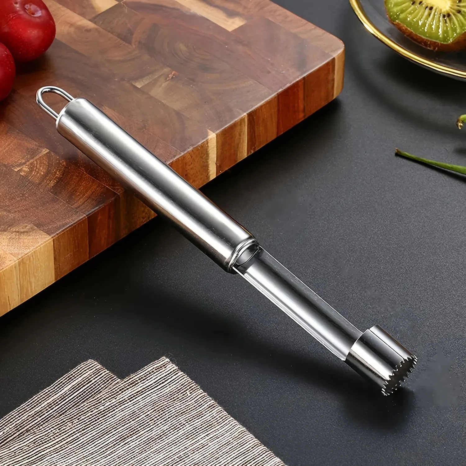 Stainless Steel Fruit Corer Red Dates Apple Pear Corer Fruit Seed Core Remover Slicer Knife Kitchen Fruit Vegetable Gadgets — image 3