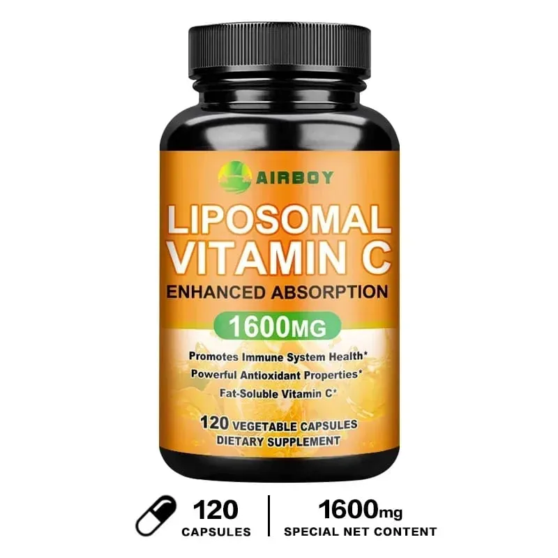 Liposomal Vitamin C - Immune Support Promotes Collagen Production Promote Fat dissolving Antioxidant — image 8