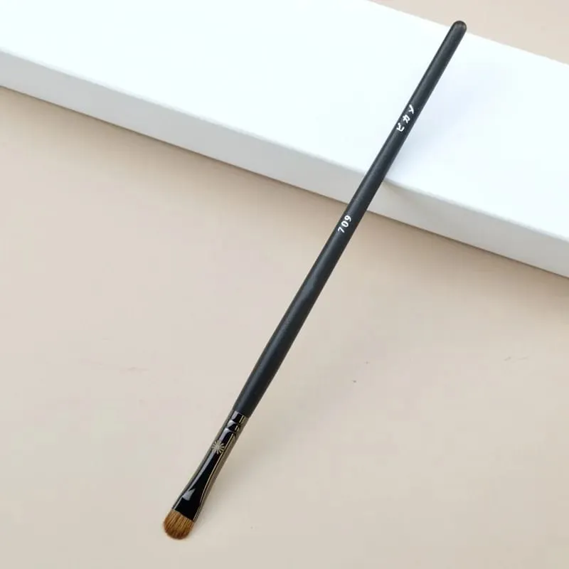 1pc Smudge Makeup Brushes Flat Eye Liner Make Up Brush Detail Precision Concealer Powder contour highlight artist cosmetic tools — image 22