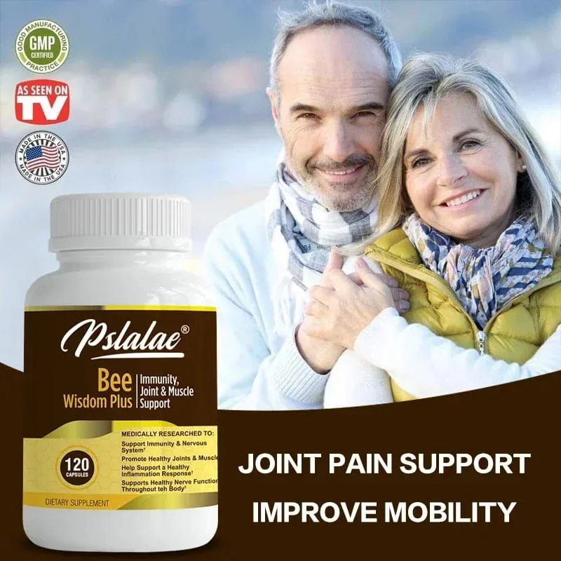 Premium Bee Venom Extract Anti-Inflammatory Extract Joint at Bone Supplement 120 Capsules — image 5