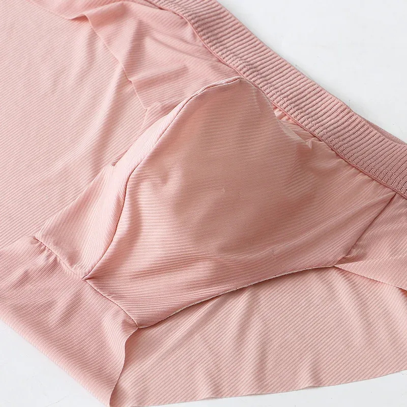 New Arrival Men's Briefs Ice Silk Underwear Seamless Breathable Low Waist Panties Shorts — image 15
