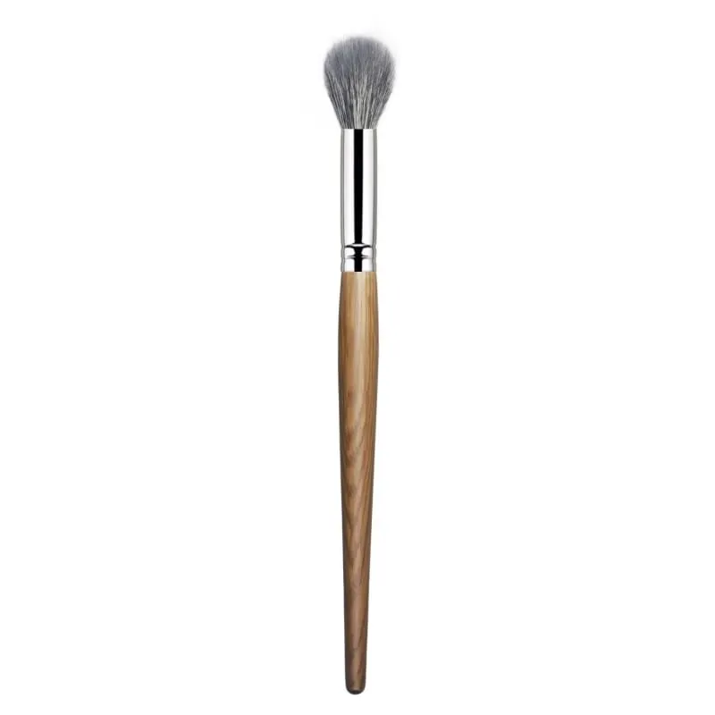 Small Contour Brush Bronzer Blush Soft Fluffy Natural Goat Hair Face Makeup Brushes Kit — image 1