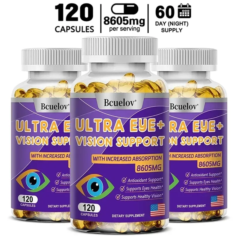 Advanced Eye Vitamin Supplement for Macular Health and Dry Eyes - Supports Eye Strain Stress Night Vision — image 11