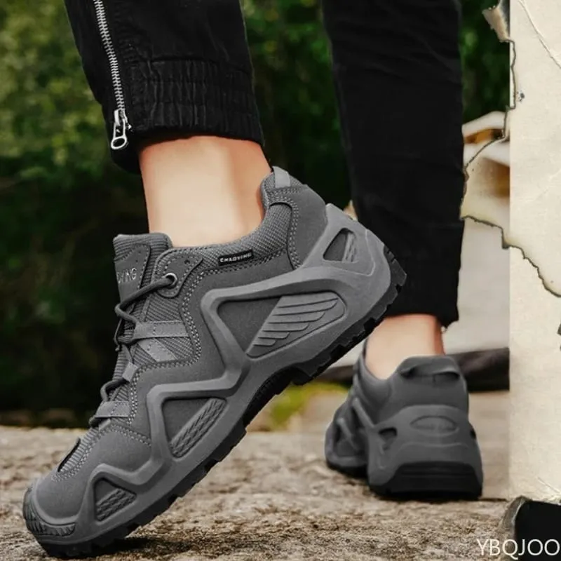 Men's new autumn durable casual breathable mesh sports shoes comfortable trendy men's shoes Lightweight breathable sneakers — image 5
