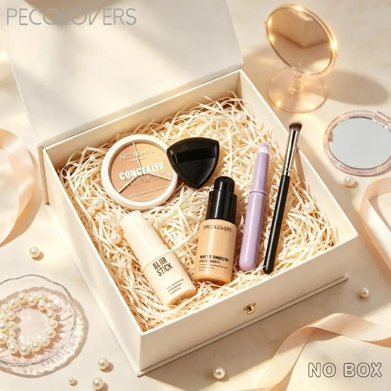6 ΤΕΜ/ΣΕΤ All-in-One Face Base Kit Pore Minimizing Primer Stick 3-Color Concealer παλέτα με βάση χωρίς πινέλο — image 2
