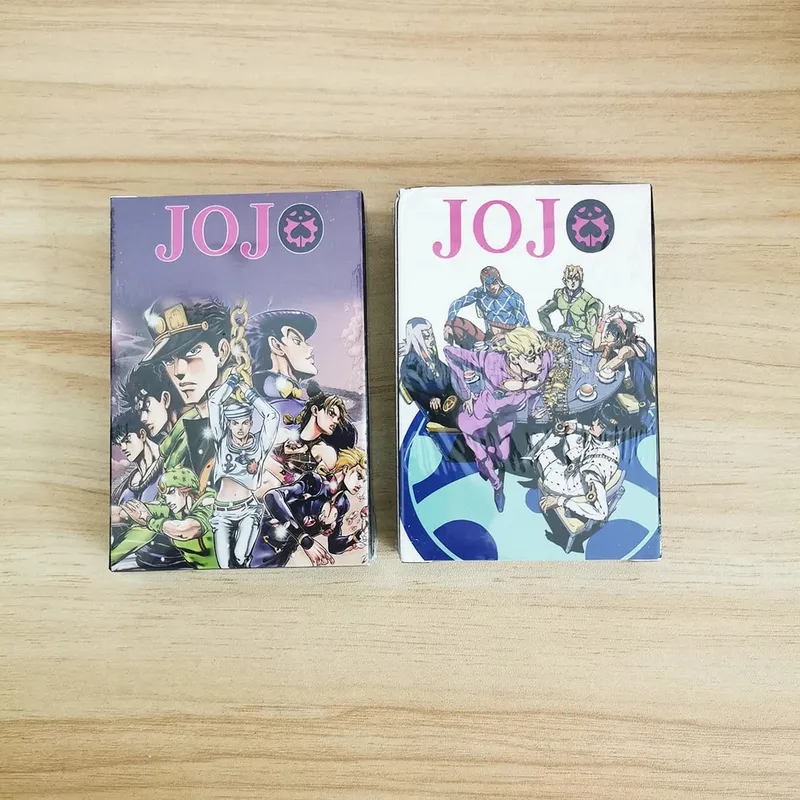 Cosplay Board Game Cards Joseph Joestar Kujo Jotaro Josuke Hardcover Poker Toy Gift With Box — image 2