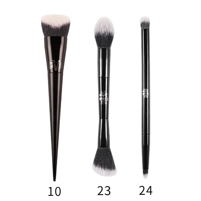Kat Von D Makeup Brush Set & Kit Foundation Blush Highlight Concealer Powder Sculpting Eyeshadow Brush KVD Brand Makeup Brush — image 9