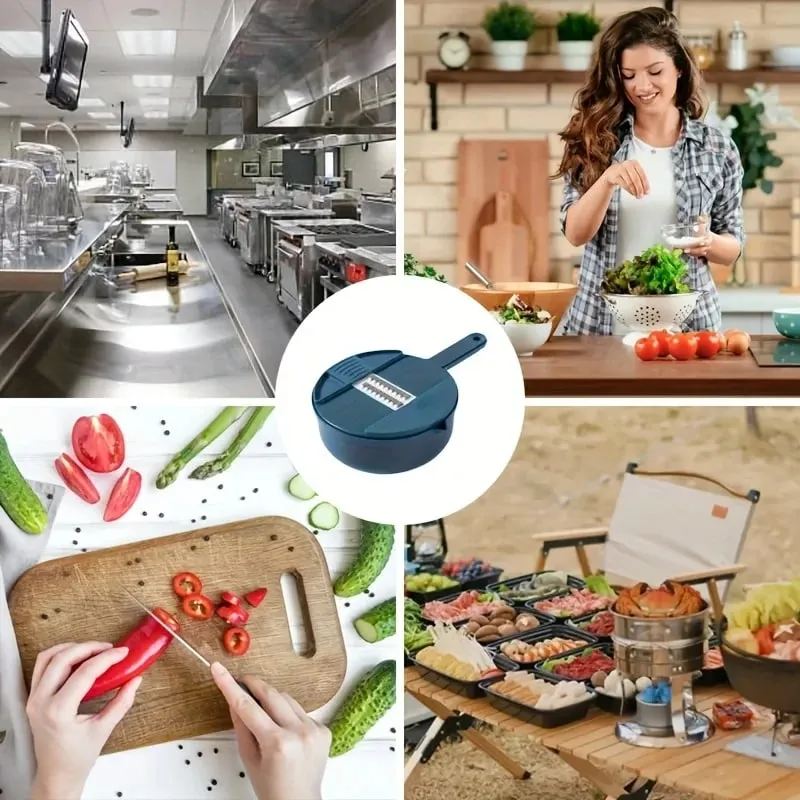 New 7/9 in 1 Vegetable Cutter Multi-Functional Potatoes Manually Cut Shred Slicer Grater Kitchenware Acceesories Tools — image 9
