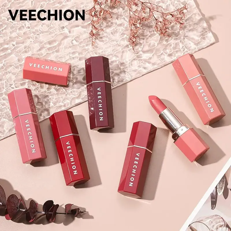 Nude Matte Lipstick Non-stick Cup Lip Stick Not Fading Velvet Lipsticks Waterproof Long Lasting Sexy Red Pink Makeup Cosmetics