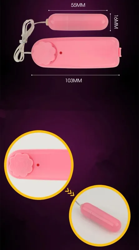 Tiny Vibrator Waterproof Bullet Vibrating Jump Egg Toys Remote Bullet Vibe Clitoral G-Spot Stimulators Sex Toys for Women