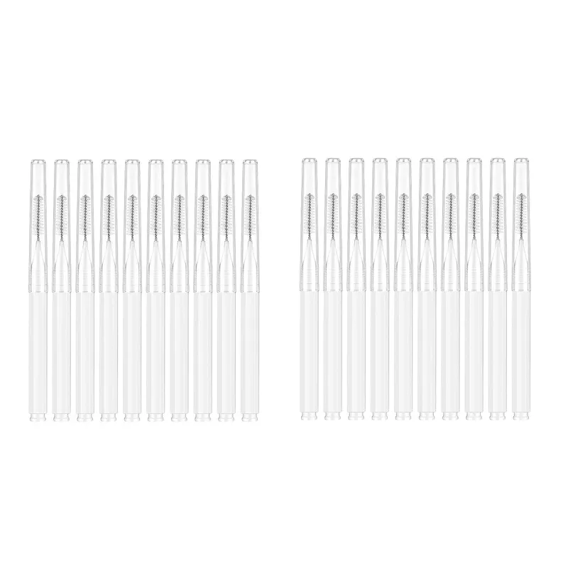 10/20 Pcs Eyebrow Brushes Mini Brow Lifting Brush Disposable Makeup Eyelash Tool Tooth Interdental Brush Lash Extension Supplies — image 17