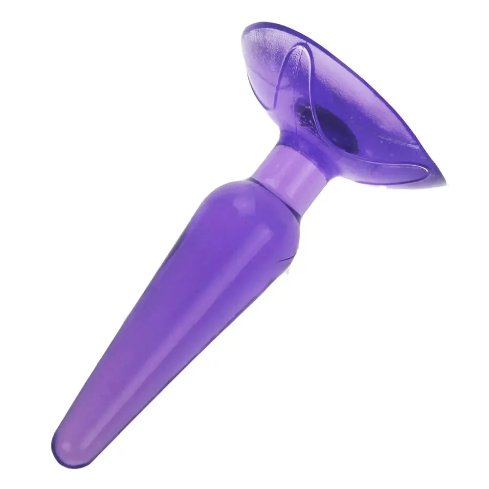 Soft Sucker Anal Teaser Comfort Plug Butt plugs Basic Bullet Vagina Sex Toy Explore Ass Play Women Man stimulate Orgasmic Effect — image 1
