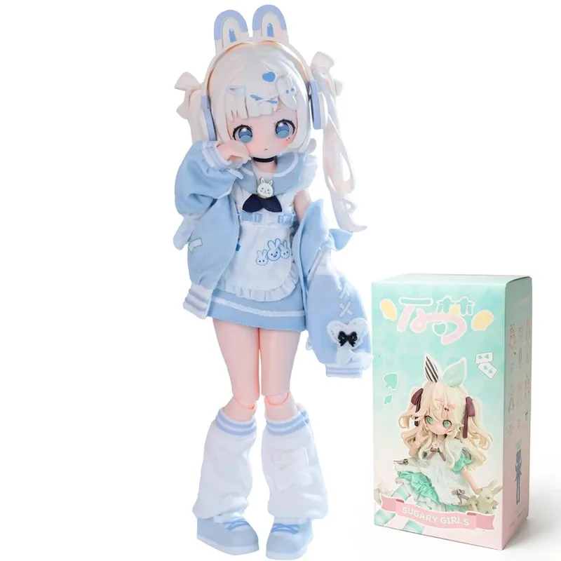 In Stock Wanmeng Sugary 1/8Mjd Blind Box Movable joints Doll Action Figure Doll Trendy Toy Ornaments Figure Cute Gift — image 26