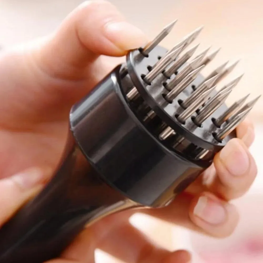 NEW Stainless Steel Loose Meat Needle Meat Tenderizer Household Quick Insert Beef Artifact Loose Meat Hammer Steak Kitchen Tools