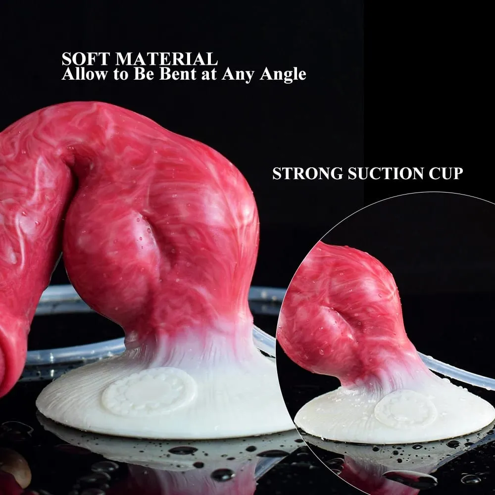 Ejaculation Anal Plug สุนัข Knot Dildo ที่มี Strong Sucker กระตุ้นช่องคลอด Squirting อวัยวะเพศชายเร้าอารมณ์ผู้ใหญ่ของเล่น 18 + — image 5