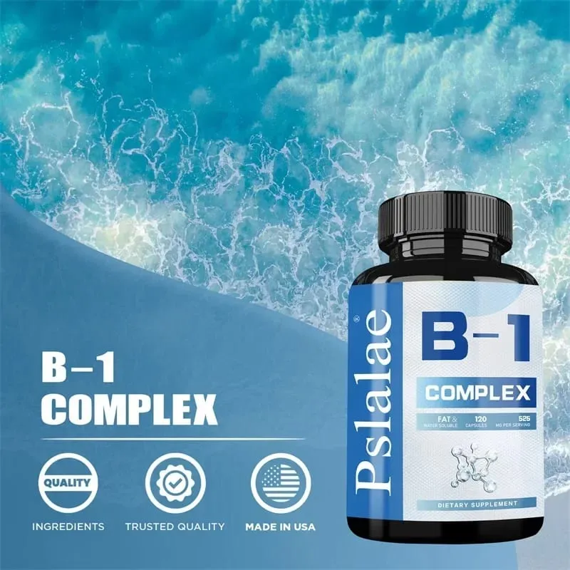 Vitamin B1 Complex - Fatigue Digestion Stress Mood Formula Boosts Energy and Metabolism — image 4