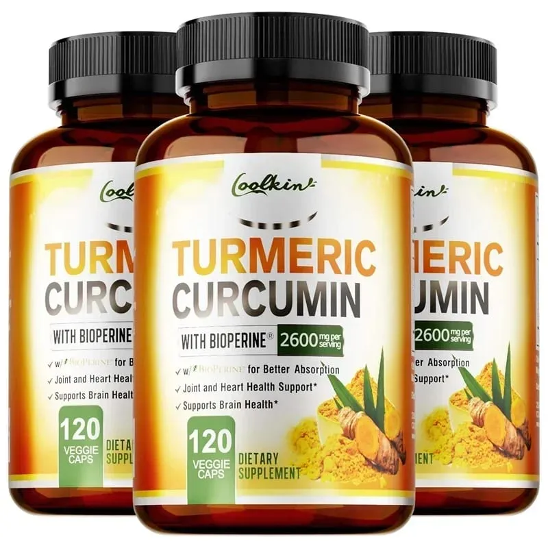 Turmeric Curcumin - Relieve joint pain promote bone growth Supports Joint Inflammation Antioxidant and Digestive Health — image 11