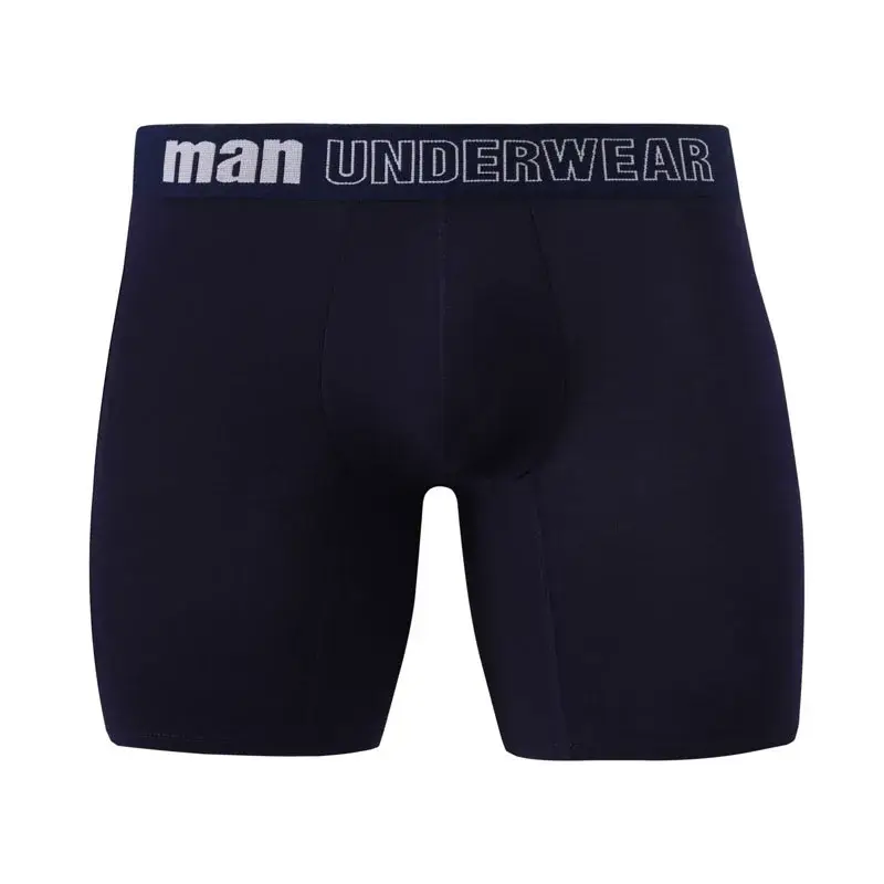 4pcs Men's Boxer Underwear Bamboo Fiber Boxers Soft Long Panties Shorts Mens Cotton Plus 7XL Cueca Boxer Masculino Calzoncillos — image 20