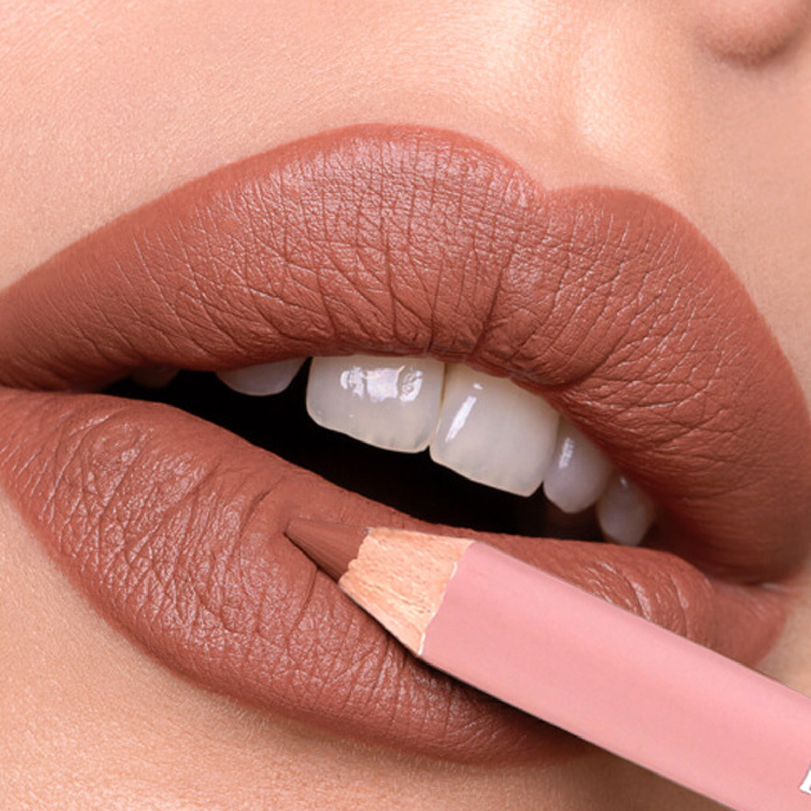 Waterproof Lasting Wooden Matte Lip Liner Pencil Natural Lips Makeup Nude Pink Lip Liner Outline The Lips Contour Makeup 12color — image 15
