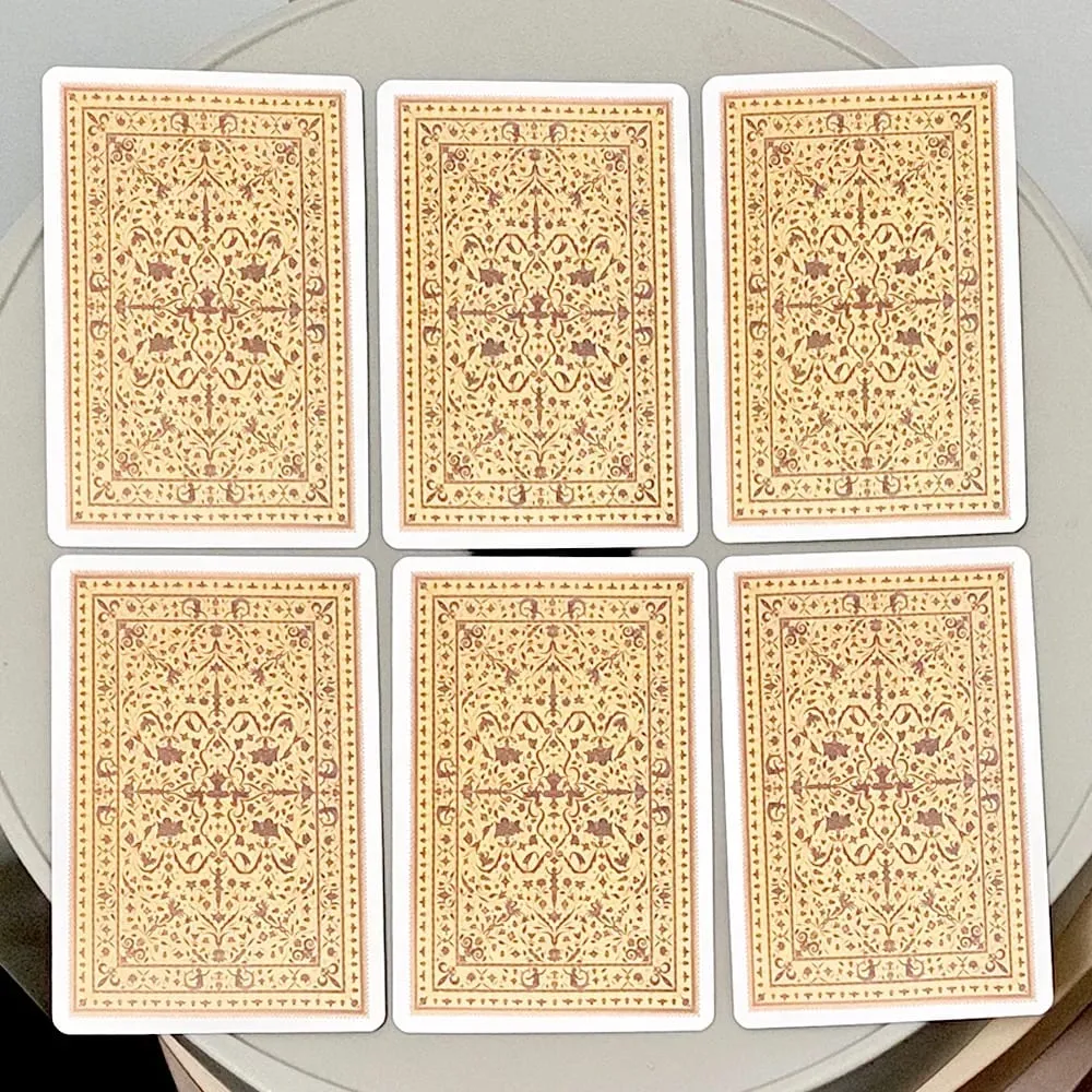 Kad Oracle Sibilla Indovina 10.5*6cm Dek Ramalan Vintaj 52 Kad - Gaya Victoria Berbilang Bahasa — image 5