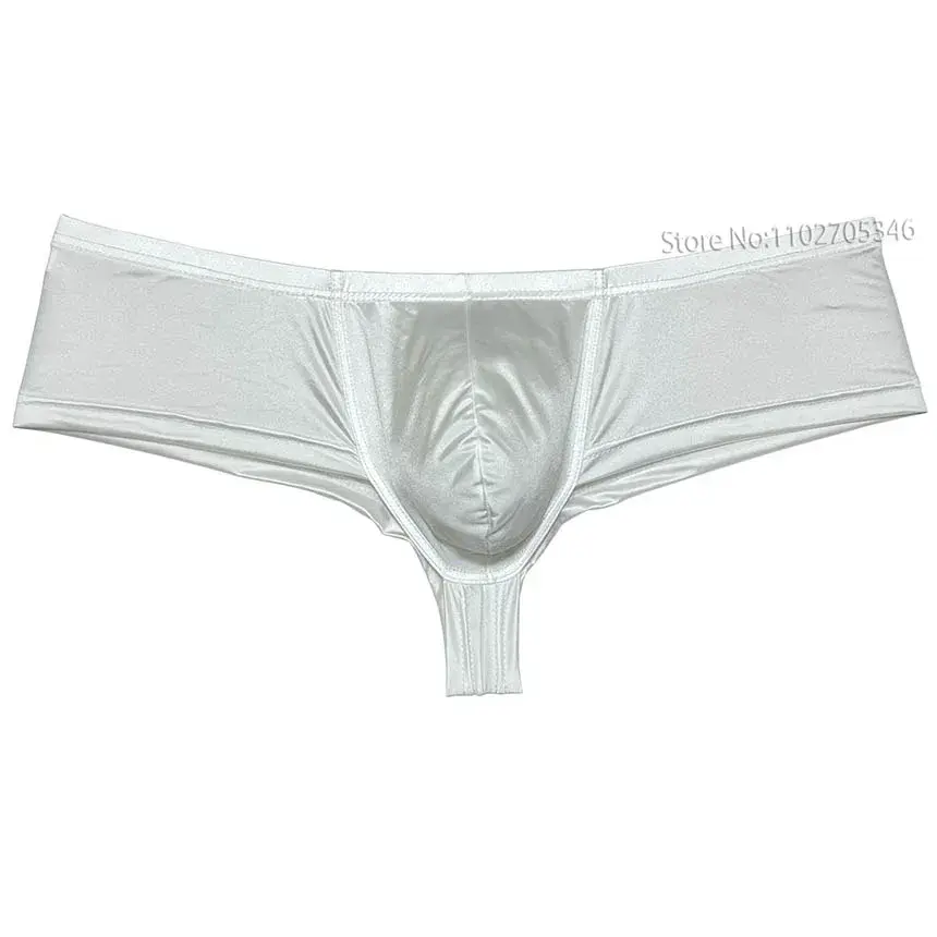 Cheeky Briefs Men's Bikini Underwear Enhance Contour Pouch Tangas Micro Boxershorts Sexy Low Rise Trunks Comfy Silky Breathable — image 9