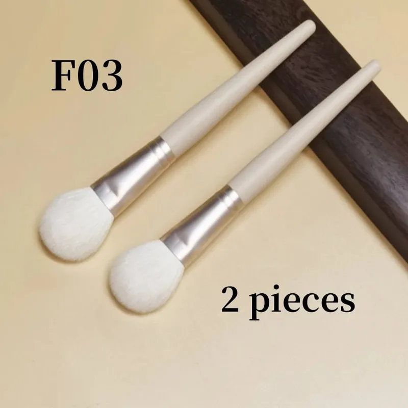 Blush Brush Bronzer Natural Goat Hair Pink Multifunctional Contour Foundation Makeup Brushes Beauty Tools — image 14