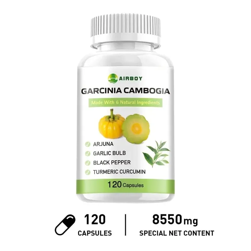 Garcinia Cambogia Kapsler - Fedtforbrænding Vægtstyring Appetitundertrykkelse Forøgelse af metabolisme — image 9