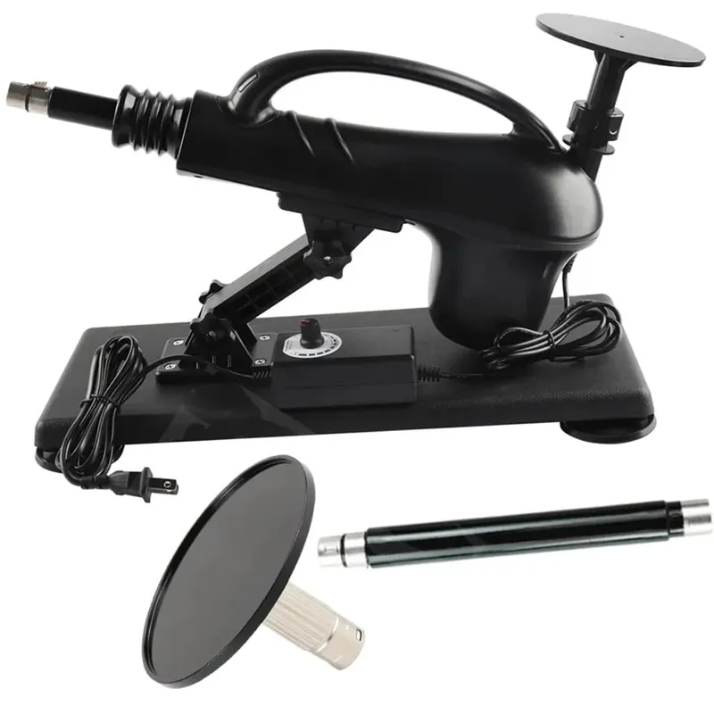 Portable Automatic Masturbation Machine for Women with Big Dildo Men's Sex Toy Pumping Gun for Couples