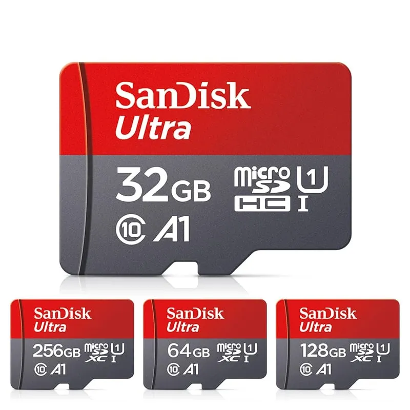 Original SanDisk Memory Card 128GB 64GB 32GB TF Micro SD Card Class 10 UHS-I Flash Card Memory for Smartphone PC — image 1