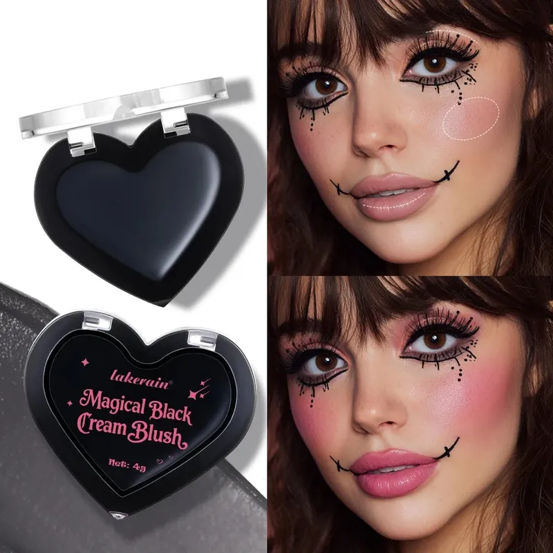 Halloween Gothic Makeup Set Waterproof Eyeliner Pencil Mascara Lip Gloss Cream Blush Kit Long Lasting Creative Makeup Cosmetic — image 4