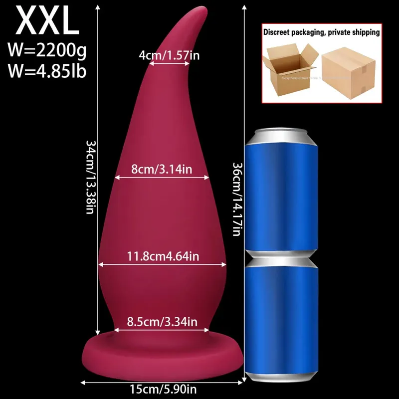 66cm super longo enorme anal plug grande grosso butt plugs treinamento anal dilatador brinquedo massageador de próstata adulto brinquedo sexo anal para mulheres homens