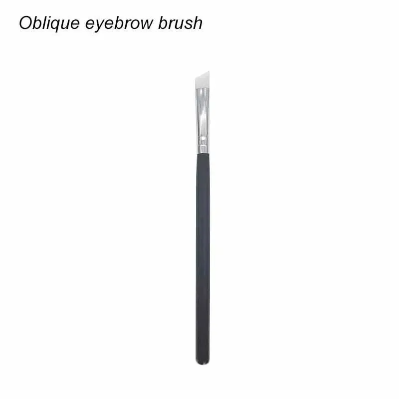 brochas maquillaje Silicone Eyeshadow Lip Applicator Makeup Brushes Eyeliner Lip Brush Professional Eye Shadow Cosmetic Tools — image 18