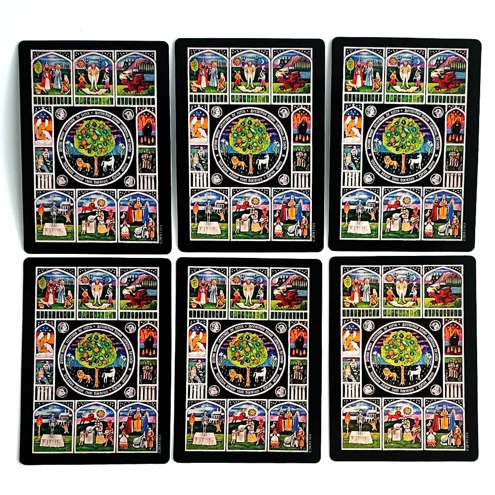 O baralho de tarô junguiano em caixa rígida 78 cartas com relevo duplo para imaginação ativa Jung Arquétipos Psicologia — image 6