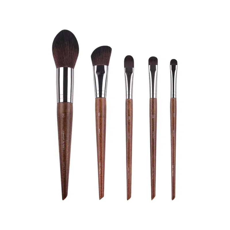 2pc/35pcs MF Natural Wood Soft Makeup Brushes Powder Foundation Concealer Make Up Brush Blush Synthetic Hair Shadow Tools — image 22